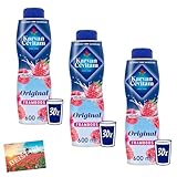 Set 3x Karvan Cevitam Framboos Himbeer Sirup 600ml I Himbeer-Sirup für dein Getränk I...
