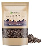 Gourmetia® schwarzer Pfeffer ganz (900g), frische aromatische Premium Pfefferkörner für...