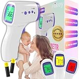 Fieberthermometer Kontaktlos Infrarot Stirnthermometer für Baby Erwachsene Kinder Digital...