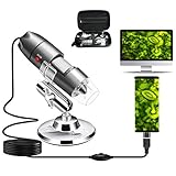 Cainda USB-Mikroskop-Kamera, 40 x bis 1000 x, digitales Mikroskop mit...