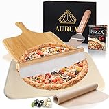 Aurum® Set für Pizza, Pizza-Ofen, Pizza-Schaufel, Pizza-Stein, Pizza-Stein, Pizza-Ofen,...