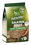 biozentrale Backmischung Saatenbrot Hanf & Leinsamen | 500 g Bio | schnell & einfach...