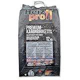 12kg Heizprofi Premium Kaminbriketts aus Anthrazit/Koks Kohle wie Union Extrazit Kohlen...