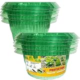 VDYXEW 12 Stücke Schnecken-Schutz, Schneckenkragen für Ihre Salatpflanzen und...