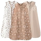 Unnivoll 3er Pack Baby Schlafsack Sommer 0.5 Tog 100% Baumwolle Sommerschlafsack...