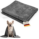 FuzzyFlavor Hundehandtuch Extra Dick und Reißfest von Hunden & Katzen | 100 ×...