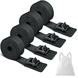 4er-Set Zurrgurte 250 kg Tragkraft 2,5 m Spanngurt, Spanngurt mit Zinklegierungschnalle,...