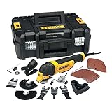 Dewalt 300 W oszillierendes Multi-Tool DWE315KT (stufenlos regulierbare Geschwindigkeit,...