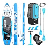 Bluefin Cruise SUP Board Set | Aufblasbares Stand Up Paddle Board | 6 Zoll Dick |...