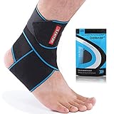 Beister Nylon Elastische Kompressions-Sprunggelenkbandage,Verstellbare...