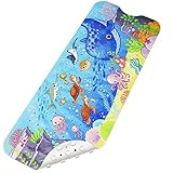 LUZOON Badewannenmatte, Antirutschmatte 100 x 40 cm Duschmatte Badewanneneinlage Badematte...