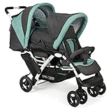 CHIC 4 BABY - Geschwisterwagen DUO mit Tragetasche und Regenschutz,...