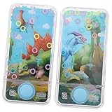 VANZACK 2Stücke Handheld Wasserringspiel Retro Wasser Für Wasserspaß Im Pool Oder...