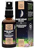 Melatonin Spray - 365 Tage Vorrat I 50ml XL - WICHTIG: 8-fach Komplex mit Melatonin,...