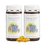 Sanct Bernhard Omega-3-6-9 Leinöl-Kapseln | 2 x 180 Stück