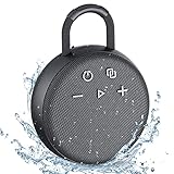 ZEALOT Bluetooth Lautspercher S77,IPX6 wasserdicht,Tragbarer Musikbox mit Karabiner,Kleine...