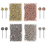 AIEX 1000 Stück Karte Nagel Pinnadeln Stecknadeln Map Push Pins für Weltkarte, Cork...
