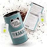 GREEN PANDA® BIO Rohkakao aus Premium Kakaobohnen | Bio Kakaopulver stark...