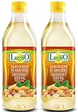 Erdnussöl 2 Liter (1 Liter, 2er Pack) Speiseöl für eine Gesunde Ernährung Von Olio...