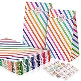 Flintronic 18 Stück Papiertüten, Geschenktüten Kindergeburtstage mit...