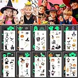 Halloween Leuchtendes Tattoo Kinder, 100+ Halloween Tattoo Kinder, Temporäre Tattoos...