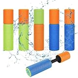 KHDULQ Spritzpistole Kinder,6 Stücke Wasserspritze Wasserpistole Schaumstoff...