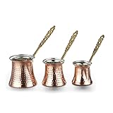 Euro Tische Türkische Kaffeekanne Kupfer, Hochwertige Handgefertigte...