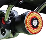 Monkey Home Fahrrad Smart Rücklicht, Bremsaktiviertes Rücklicht, Auto On/Off,...