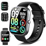 Smartwatch Herren Damen, 1.91'HD Smart Watch mit Telefonfunktion, 110+ Sportmodi...