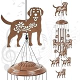 Hunde-Windspiel für Garten, Haus, Balkon, Rasen, Hof, Weihnachtsdekoration,...