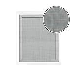 jarolift Fliegengitter Insektenschutz Fliegennetz für Fenster, ohne Bohren,...