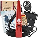 Weidebach® verbesserte Hundepfeife 2.0 mit stabilerem & lauterem Ton, inkl....