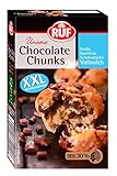 RUF Chocolate Chunks Vollmilch, backfeste Schokoladen-Tropfen, XXL Schoko-Drops...