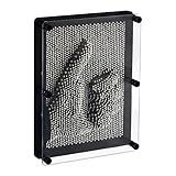 Relaxdays 10016874 Nagelbrett, kreatives 3D Nagelbild, Handabdruck, Pin Skulptur, Retro...
