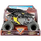 Monster Jam, offizieller Batmobile Monster Truck, Metall-Spritzguss-Fahrzeug zum Spielen...