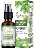 Vihado Natur Melatonin Spray - Plus: Ashwagandha, Lavendel, Tryptophan, Vitamin...