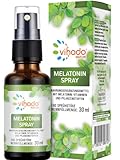 Vihado Natur Melatonin Spray - Plus: Ashwagandha, Lavendel, Tryptophan, Vitamin...