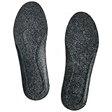 CCSOFTIME Einlegesohlen Winter Warm für Damen Herren,Weiche Thermo Filz...