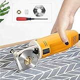 KKTECT Elektrischer Rotationsschneider Mini elektrischer Stoffschneider Handheld...