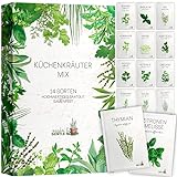 Kräuter Samen Set - 14 Kräutersamen Sorten in Samentütchen für den eigenen...