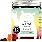 Fürs Immunsystem - leckere Multivitamin Gummibärchen mit hochdosiertem A-Z Immunkomplex...