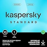Kaspersky Standard Anti-Virus 2025 | 10 Geräte| 1 Jahr | Umfassender Schutz |...