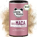 GREEN PANDA® BIO Maca Pulver | die Powerwurzel aus Peru | Ideal für Maca Drink, Maca...