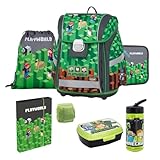 Familando Jungen Schulranzen 1. Klasse · Playworld Gaming Pixel Schultasche ·...