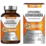 Ashwagandha Kapseln,Liposomale Ashwagandha Kapseln 2000mg – Premium Ashwagandha Mit...