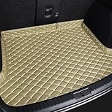 Autos Leder Kofferraummatten für-Toyota Corolla Gasoline 2007-2013 (with Storage Box on...