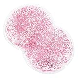 Cabilock 2 Stück Kühlende Augenpads Wiederverwendbar Gel augenmaske zur Linderung von...