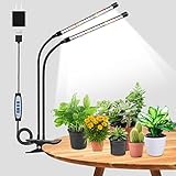 wolezek Pflanzenlampe LED, Vollspektrum Wachstumslampen für Pflanzen, 6000K Pflanzenlicht...