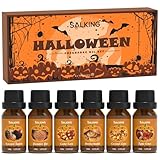 SALKING Halloween Ätherische Öle Set, Aromatherapie Duftöl GeschenkSet, Pure Duftöle...