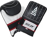SULOV Coachinghandschuhe, Schwarz/Weiß, XL